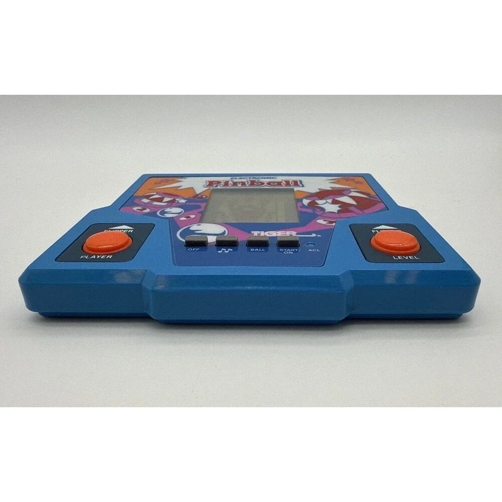 Vintage 1987 Tiger Handheld Pinball Game WORKS